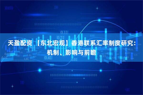 天盈配资 【东北宏观】香港联系汇率制度研究：机制、影响与前瞻
